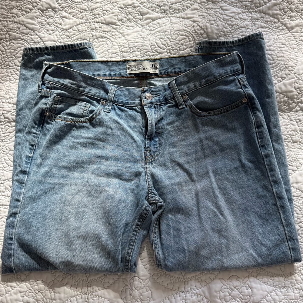 Abercrombie & Fitch boyfriend straight Jean
